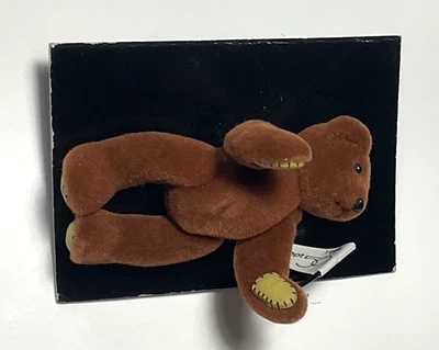 PIN de solapa de oso articulado Department 56 1998 coleccionable Navidad 98 Foto 1 de 4