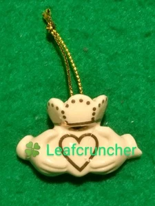 Lenox Luck Of The Irish Miniatur Claddagh Ornament St. Patrick's Day - Bild 1 von 4