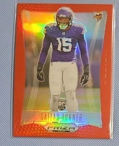 2024 Dallas Turner Panini Prizm Deca Red Prizm Rookie /199 Vikings - Bild 1 von 2