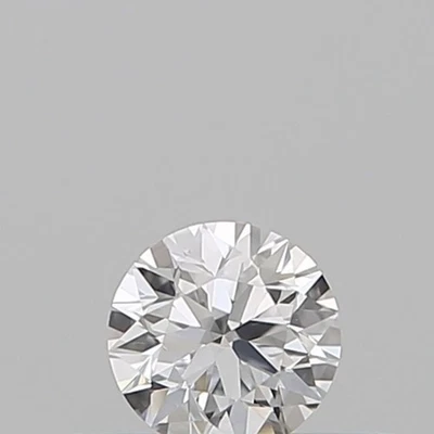 D/VS Clarity 3 mm Loose Brilliant Round GIA Certified Natural Diamond 0.18 Ct - Image 1 of 4