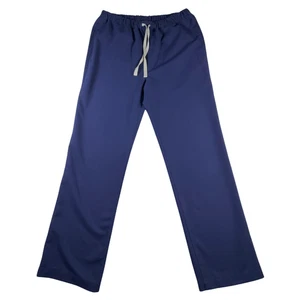 FIGS Pisco Scrub Pants Mens Medium Navy Blue Technical Collection Straight Leg - Picture 1 of 9