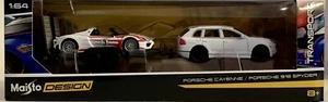 Maisto - Porsche Cayenne / Porsche 918 Spyder - 2018 Design Elite Transport - Picture 1 of 2