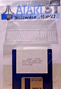 ATARI ST -- TT030 ADVANCED HARD DISK UTILITIES (ATARI) - Picture 1 of 2