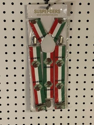 🎅🏻 Tirantes Adultos Rojo Blanco y Verde Nuevos Con Etiqueta Foto 1 de 2