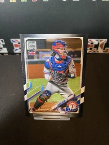 2021 Topps 70th UK JONAH HEIM Black Parallel #22 /125 Rangers Rookie B1-T11 - Picture 1 of 2