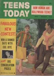 COL JOYE JOHNNY O'KEEFE Rare 1960 Aust Only Orig OOP "Teens Today" Magazine - Picture 1 of 3