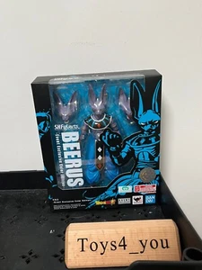 Bandai S.H.Figuarts Dragon Ball Super Beerus Evento Exclusivo Edición Color Ver. - Imagen 1 de 11