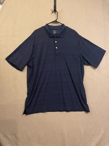 George Polo da uomo 2XL blu navy manica corta - Foto 1 di 11