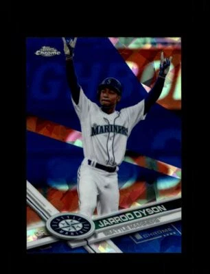 2017 JARROD DYSON TOPPS CHROME SAPPHIRE #489 MARINERS *4916 - Image 1 of 2