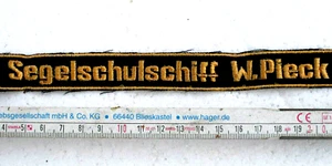 NVA Ärmelband  Segelschulschiff W. Pieck Grenzbrigade Küste NVA Volksmarine - Bild 1 von 2