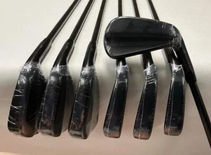 2025 TITLEIST T150 LIMITED EDITION ALL BLACK IRON SET 4-PW / PROJECT X LZ STIFF - Picture 1 of 4