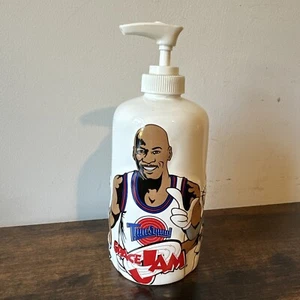 Bomba loción dispensadora de jabón de cerámica Space Jam 1996 Michael Jordan Looney Tunes - Imagen 1 de 6