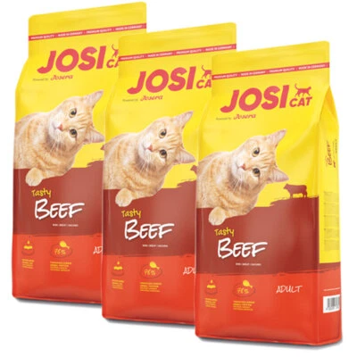 3 x 10 kg Josera JosiCat Tasty Beef  Nachfolger JosiCat Rind - Bild 1 von 2