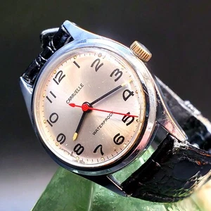 Vintage Caravelle 1960's Manual Wind SS Retro Men's Watch - Just Serviced !! - Picture 1 of 2