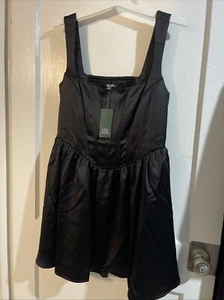 Mini abito corsetto nero Wild Fable taglia XL nuovo con etichetta - Foto 1 di 9