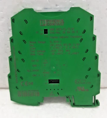 Phoenix Contact MCR-SL-R-UI Ord No- 28 64 09 5 Position Indicator Transducer - Photo 1/4