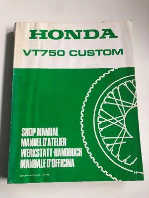 Workshop Manual Honda VT 750 Custom - (H) (1987) (RC29) - Image 1 of 2