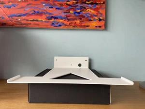 Rega Planar 1 - Turntable Wall Mount Shelf - textured White finish 🇬🇧 made - Picture 1 of 9