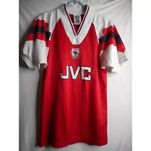 Men's Arsenal 1992 1994 Home Football shirt Jersey Soccer Score Draw Sz S - Picture 1 of 8
