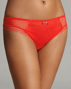 NWOT tangerine Chantelle Intimates 'C Chic Sexy' Briefs style 3643 size S