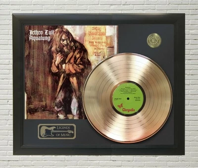 Jethro Tull - Aqualung Framed Legends Of Music LP Record Display. "M4" - Image 1 of 4