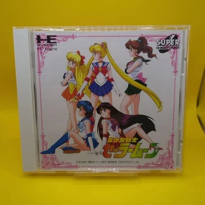 PC Engine Sailor Moon Video game software Tested working Japanese ver. USED - Image 1 of 4