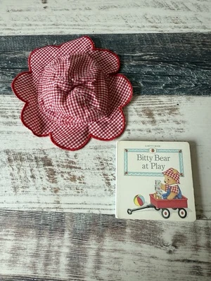 PLEASANT COMPANY American Girl BITTY BABY Fun in the Sun Set - Muñeca Sombrero y Libro Foto 1 de 4