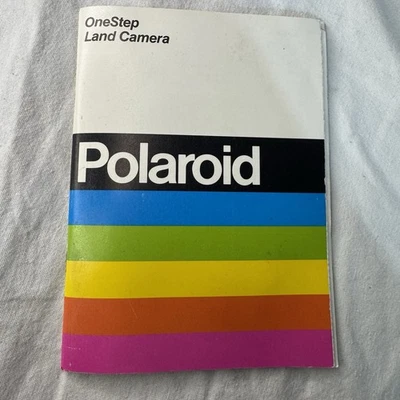 Cámara terrestre Polaroid SX-70 Sonar OneStep de colección años 70 solo manual ~ ¡ENVÍO RÁPIDO!! Foto 1 de 4