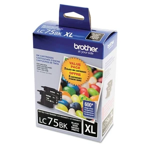 Brother LC752PKS Innobella 600 Page High-Yield Ink - Black (2/Pack) New - Picture 1 of 5