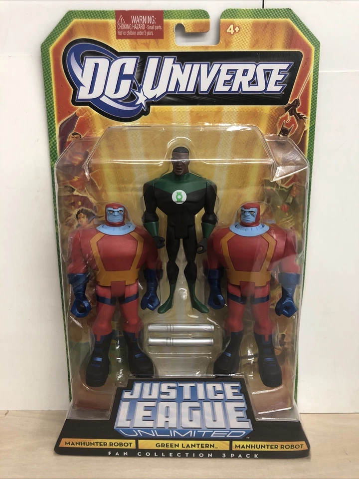 2009 Mattel DC Universe Justice League Unlimited- Green Lantern Manhunter Robot