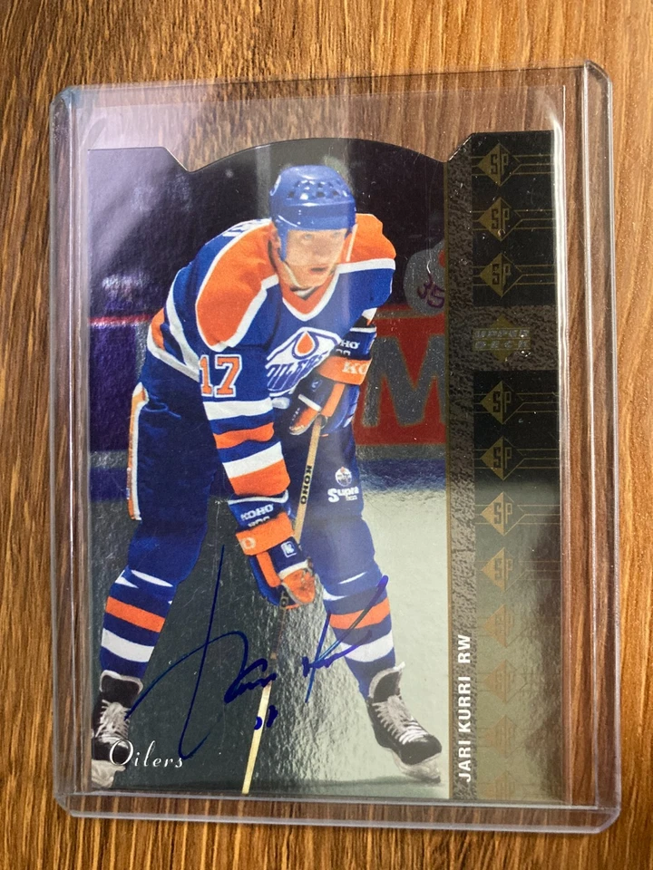 2012-13 Sp Authentic Retro, Jari Kurri Auto - Oilers - Image 1 of 2