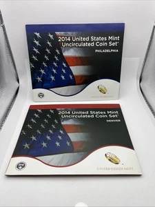 2014 Uncirculated Coin Set U.S Mint Government Packaging - Picture 1 of 5