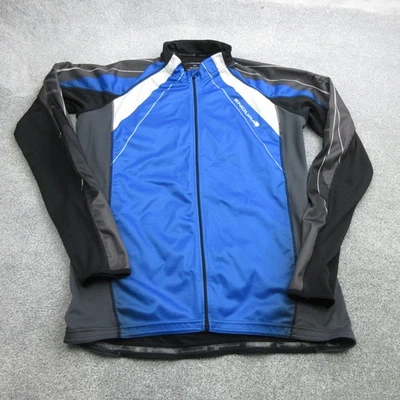 Endura Cycling Jacket Mens Extra Large Blue Windstop Pockets Race FS260 Pro - Image 1 of 4