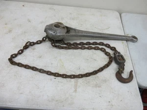 A. B. Chance 1 ton chain Hoist winch Come-A-Long Rigging - Picture 1 of 7