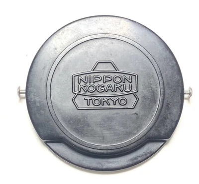 Original Nippon Kogaku Pat. Pending front lens cap for 5cm f1.1 lens no crack - Image 1 of 4