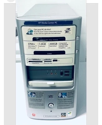 HP Pavilion a1310n AMD Athlon 64 3700+ 2200MHz 1gb - XP - HDD - Image 1 of 2