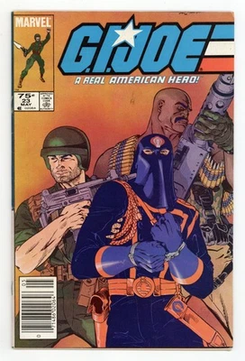 GI Joe A Real American Hero Canadian Price Variant #23 FN+ 6.5 1984 - Image 1 of 2