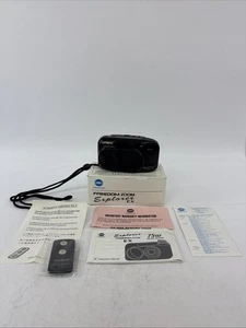 Minolta Explorer Freedom Zoom Ex 35mm Film Point & Shoot Camera w Remote Working - Picture 1 of 23