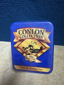 1993 Conlon Collection SEALED TIN - Complete 330 Baseball Card Set - Picture 1 of 6