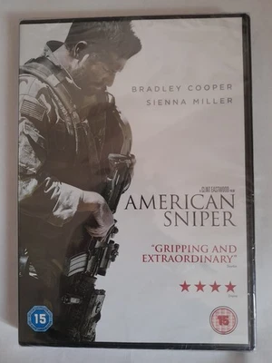 American Sniper (DVD, 2015)- Bradley Cooper, Sienna Miller- Special Feature - Image 1 of 4