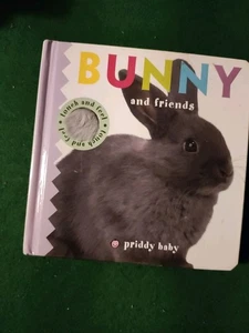 Bunny and Friends Touch and Feel; Baby - board book, Roger Priddy, 9780312522001 - Picture 1 of 4