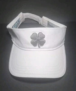 Black Clover Live Lucky Premier Visor White/Silver Golf Visor/Cap Pre-owned - Picture 1 of 6