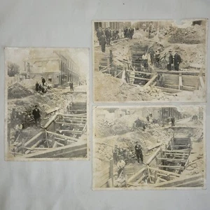 06K2 ANCIENNES PHOTOGRAPHIES RECONSTRUCTION ROSENDAEL DUNKERQUE PHOTO 1940 - Picture 1 of 9