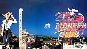 Atomic Bomb Test 1957 Seen From Las Vegas on Metal Fridge Magnet 2.5 x 3.5" - Picture 1 of 4