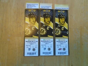 Patrice Bergeron 400° gioco NHL--M. Sturm 200° punto NHL-Inizio 100 punti NHL - Foto 1 di 4