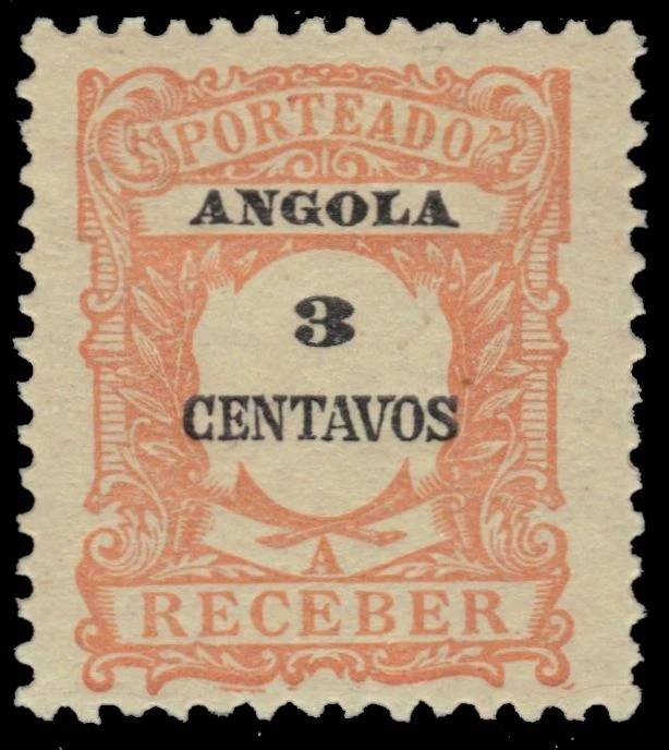 ANGOLA J24 - Número de Valor "Posteo Vencido" (pf32875) Foto 1 de 1