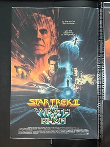 Matt Ferguson - Star Trek II The Wrath Of Khan Siebdruck 24x36 - signiert AP - Bild 1 von 3