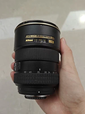 Lente zoom Nikon AF-S Nikkor 17-55 mm f/2,8 G ED IF ED para cámara Nikon con montura F Foto 1 de 4