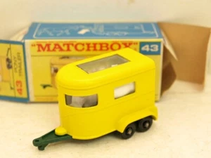 Matchbox Regular Wheels Mb.43 Pony Trailer. - Picture 1 of 8