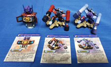 2004 Transformers KT  3" Figures Lot Of 3 Figures With Cards